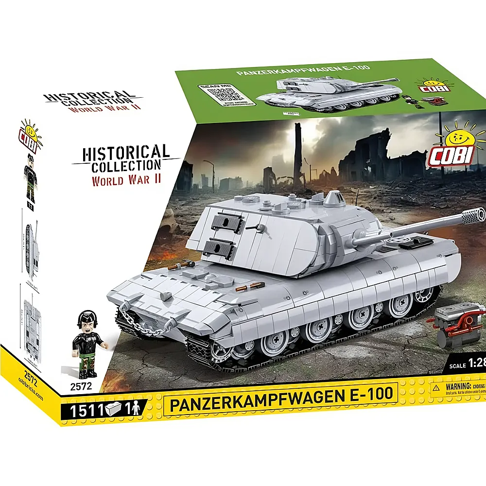 COBI Historical Collection Panzerkampfwagen E-100 Tiger-Maus 2572