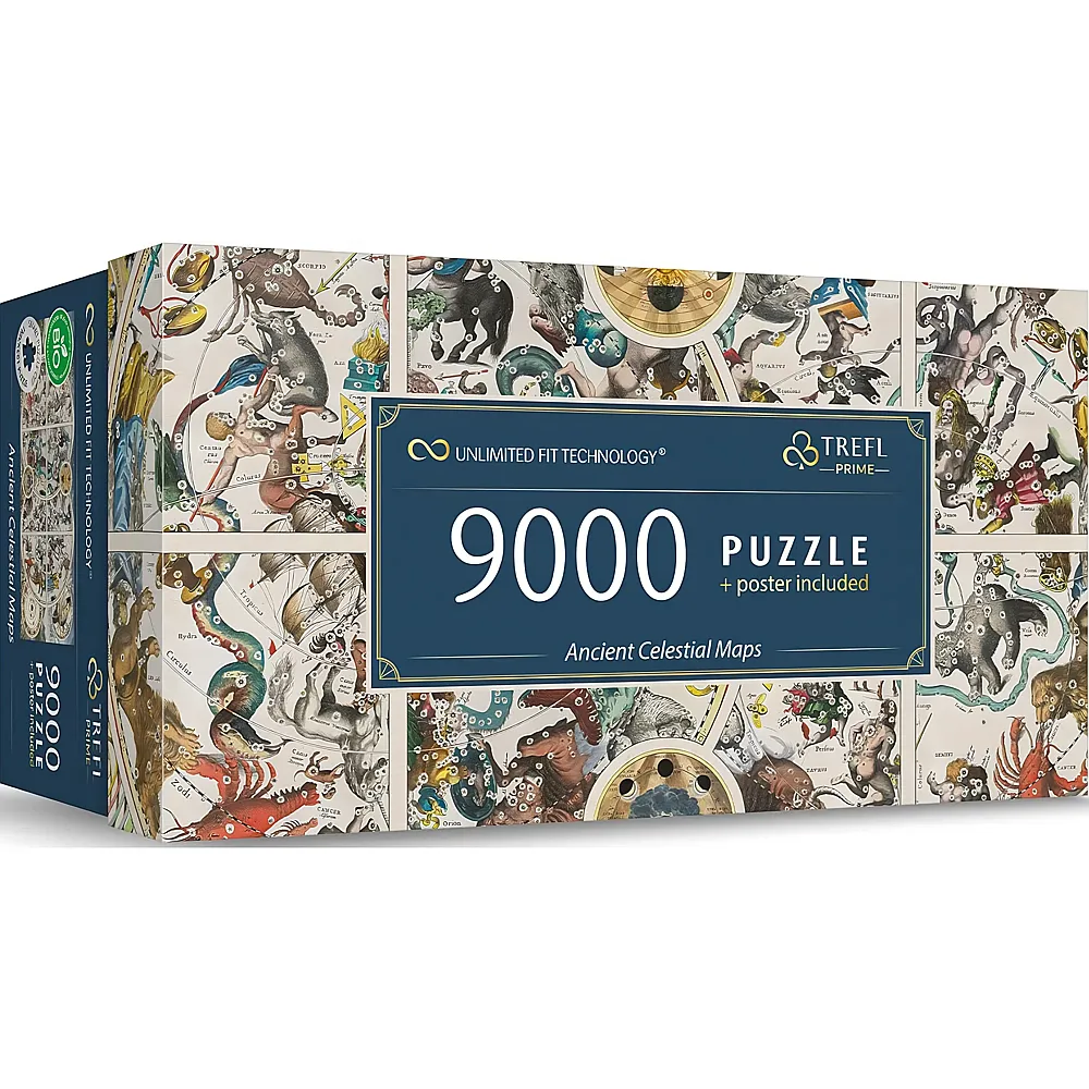 Trefl Puzzle Ancient Celestial Maps - 9000 Teile