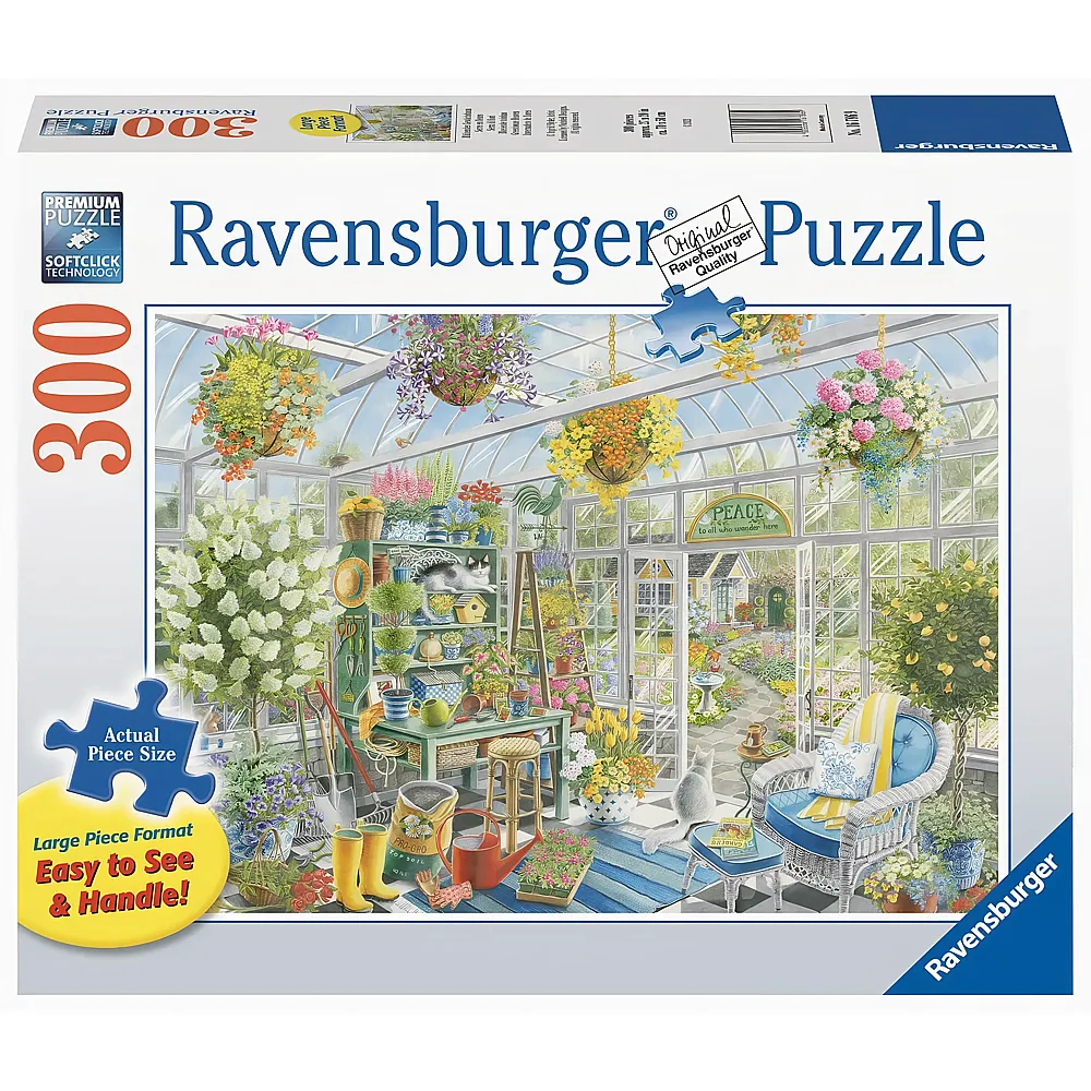 Ravensburger Puzzle Gew�chshaus - 300 Teile