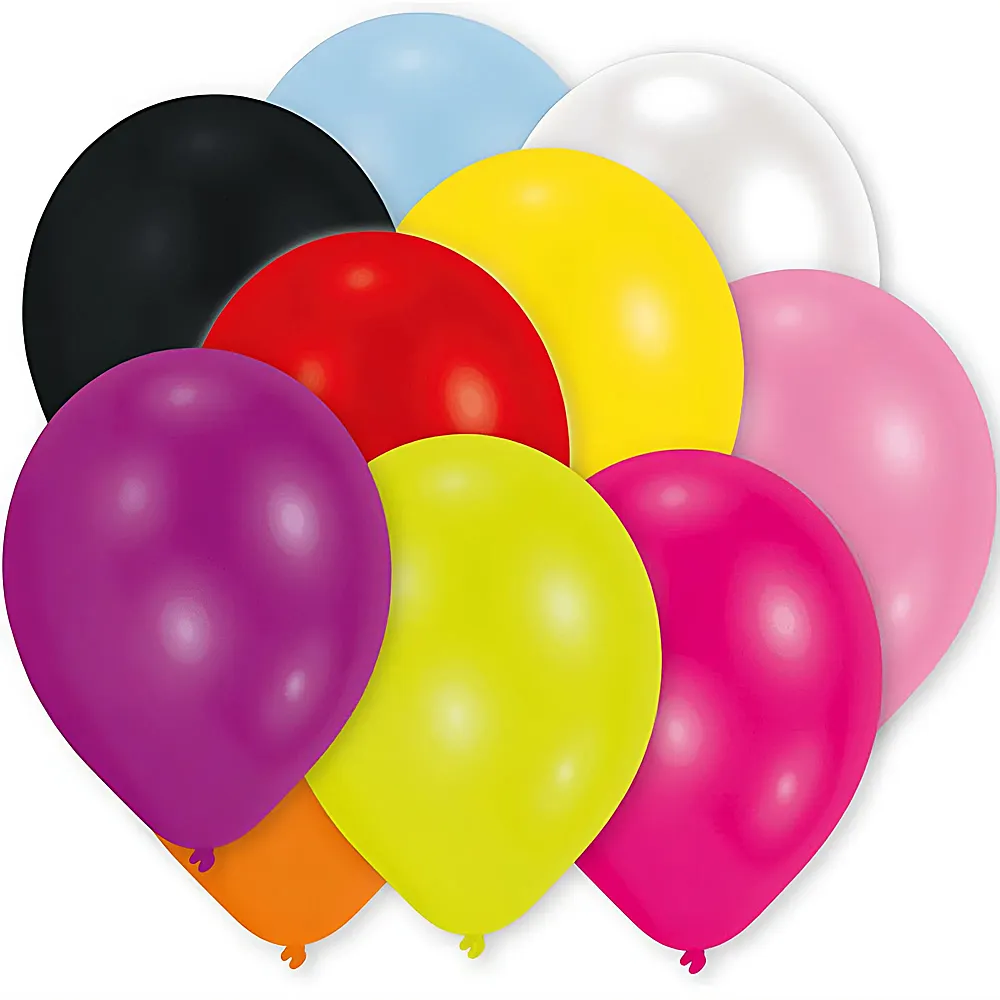 Amscan Ballone in Beutel 50Teile | Kindergeburtstag