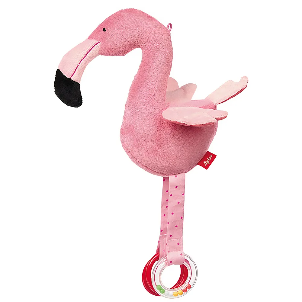 Sigikid PlayQ Aktiv-Flamingo | Schmusetiere