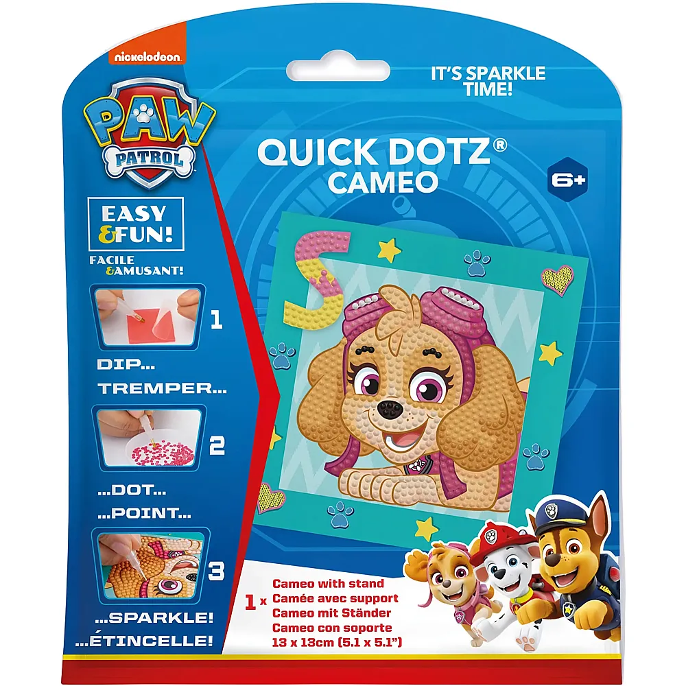 Diamond Dotz Quick Dotz Paw Patrol Skye