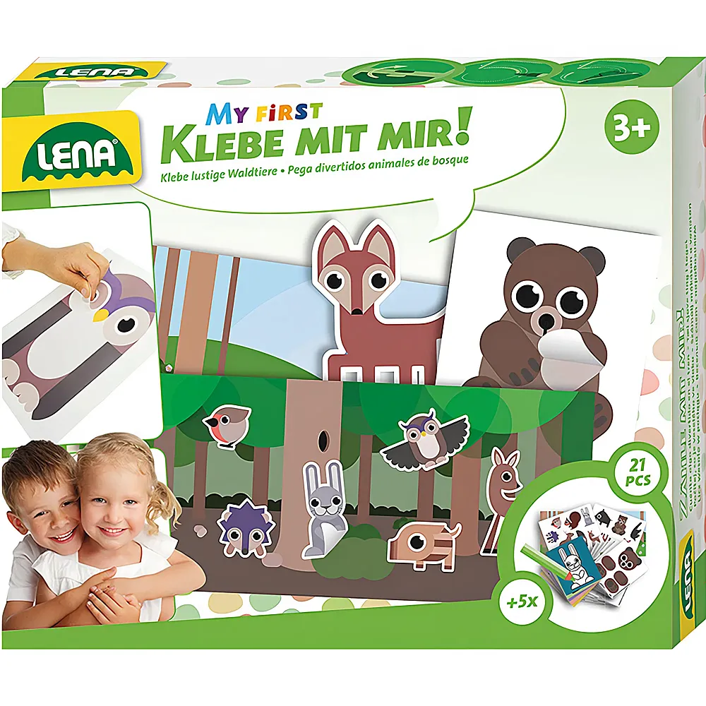 Lena My First Klebe mit mir Wald-Tiere