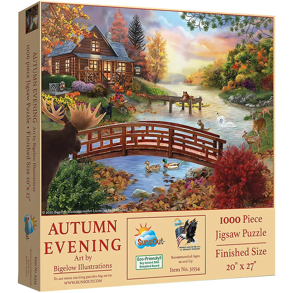 SunsOut Puzzle Autumn Evening - 1000 Teile