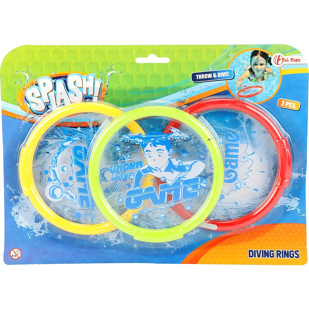 Toi-Toys Tauchringe - 3 Teile
