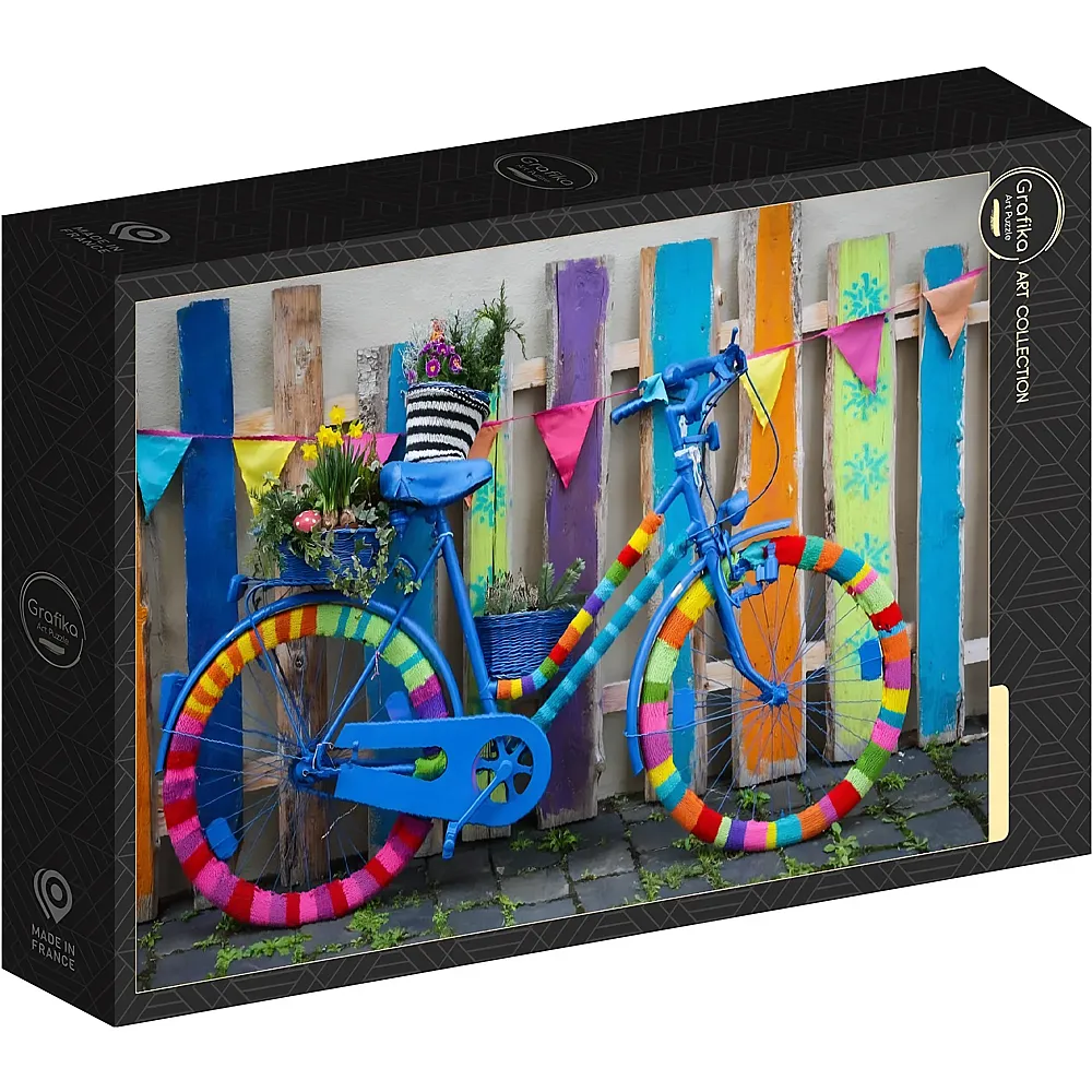 Grafika Puzzle Art Collection Mein sch�nes buntes Fahrrad - 500 Teile