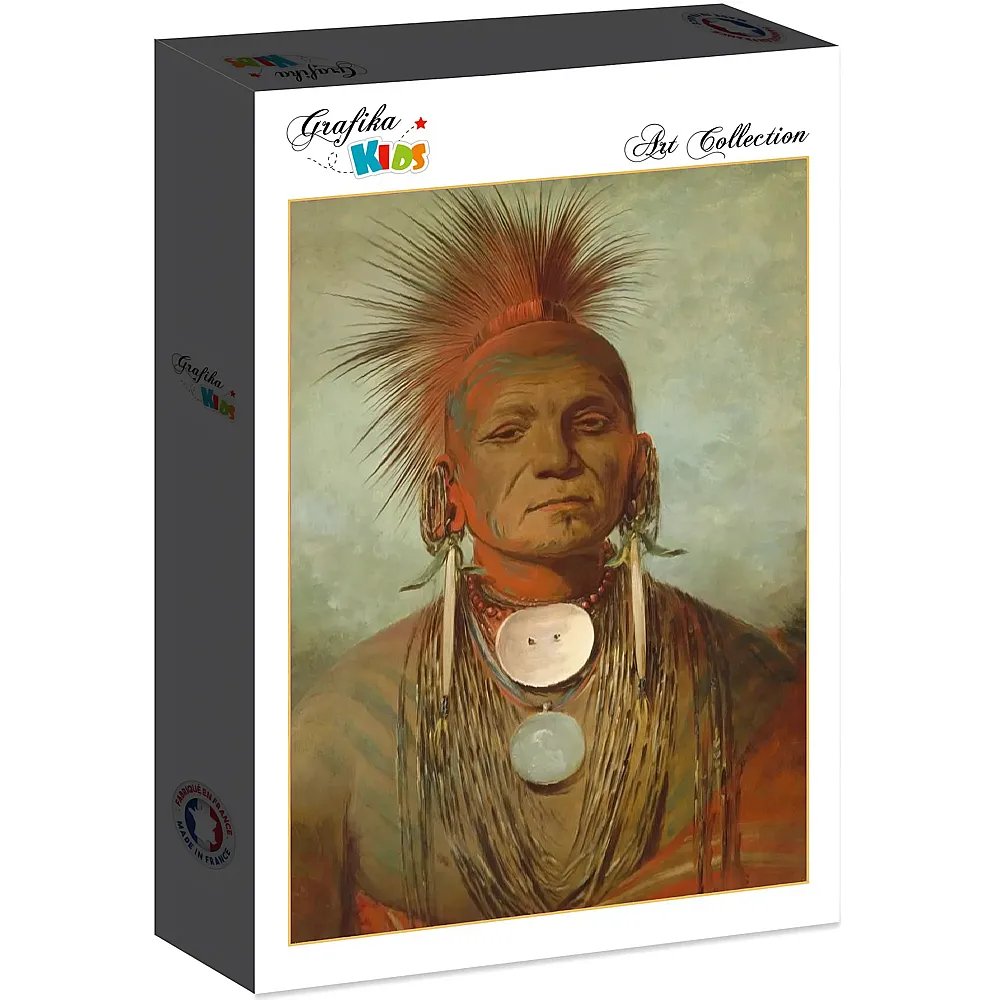 Grafika Puzzle Art Collection George Catlin Grafika Kids See-non-ty-a, an Iowa Medicine Man, 1844-1845 - 104 Teile