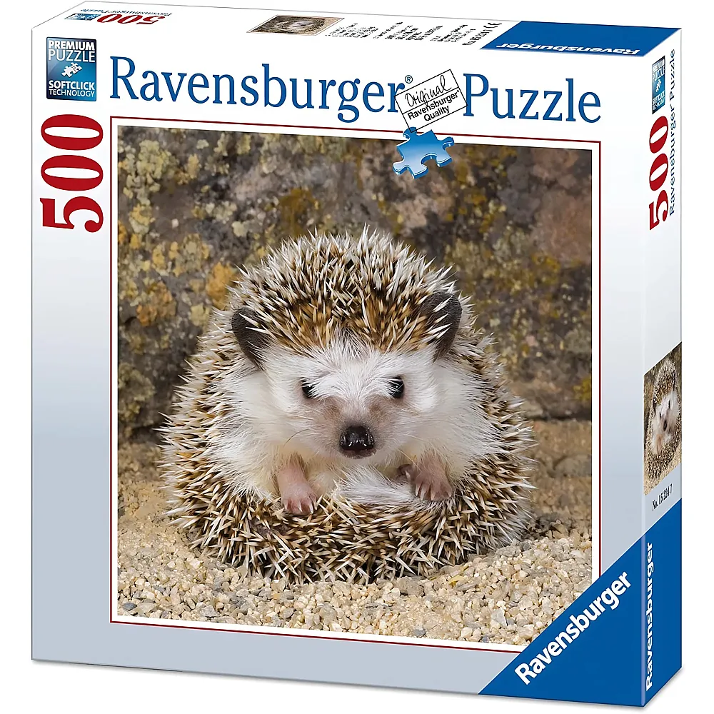 Ravensburger Puzzle Niedlicher Igel - 500 Teile