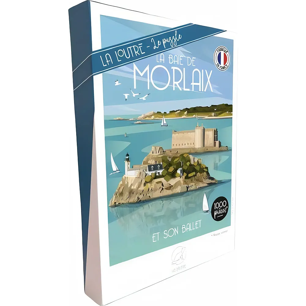 La Loutre Puzzle La Baie de Morlaix et son Ballet - 1000 Teile