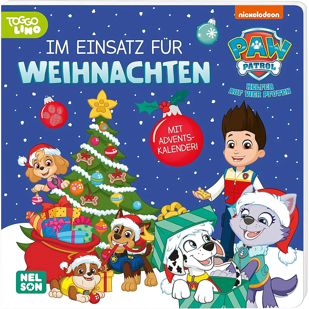 Nelson Adventskalender Paw Patrol - Im Einsatz f�r Weihnachten