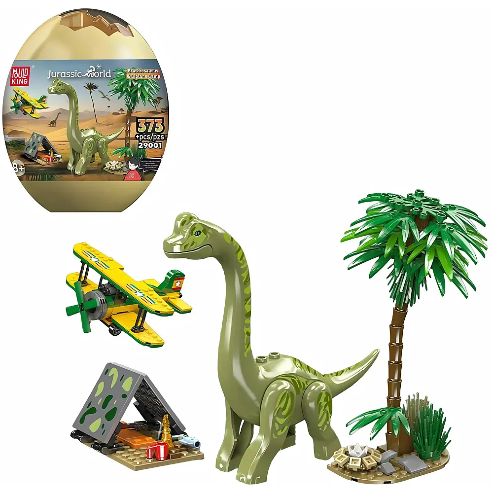 Mould King Brachiosaurus Island Explorer