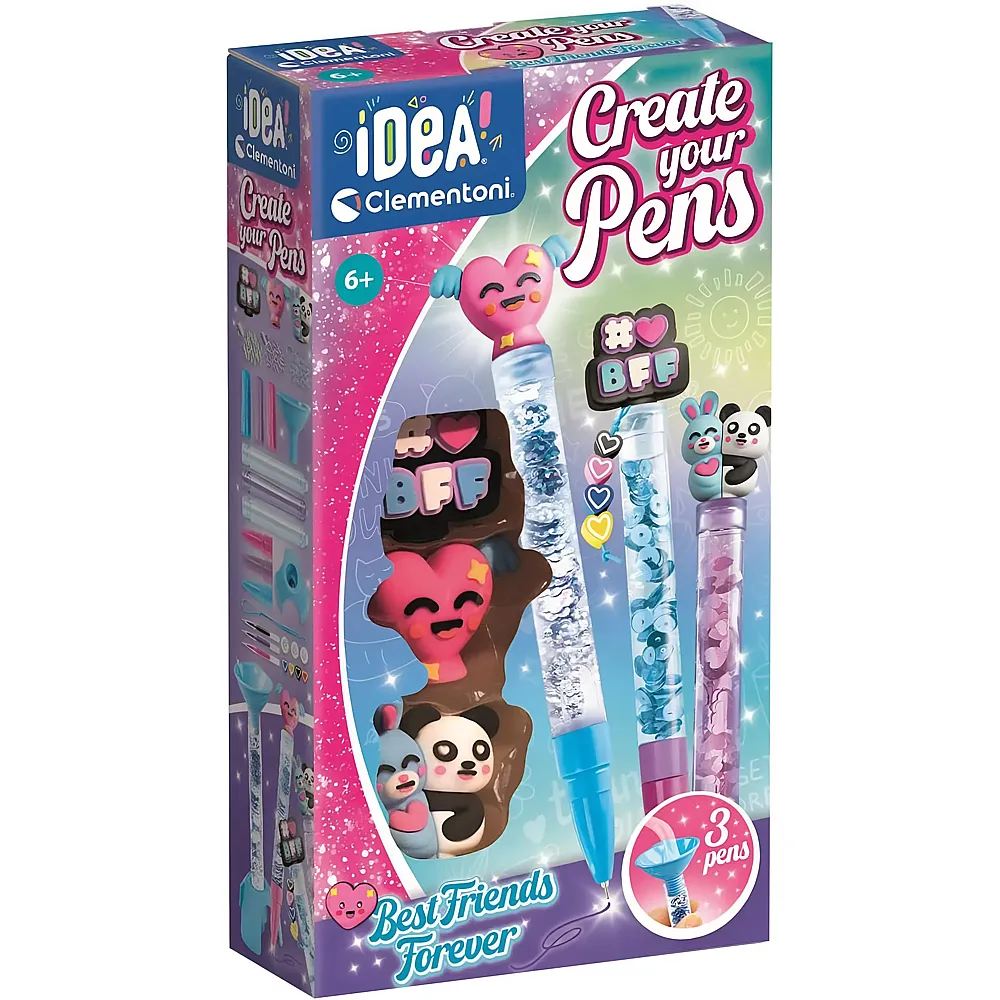 Clementoni Idea Deine Stift-Kreationen-BFF
