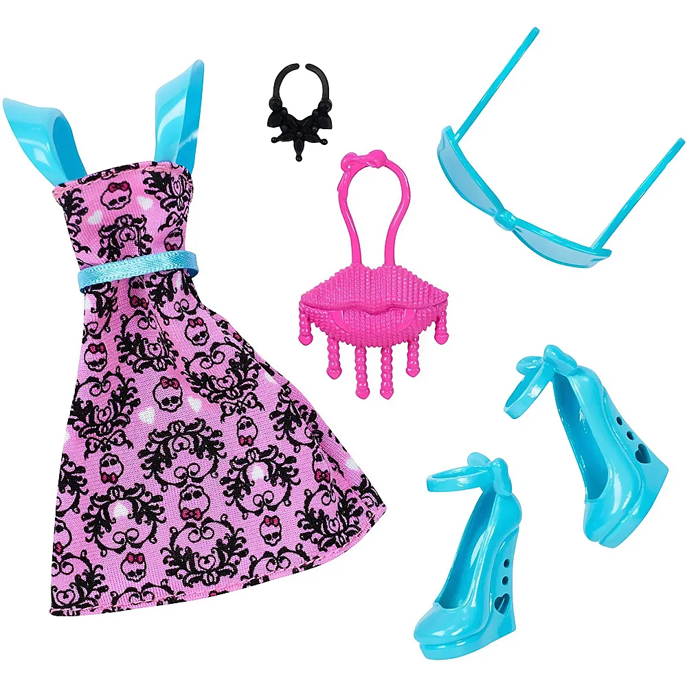 meinspielzeug - Mattel Monster High Complete Look Draculaura Fashion Pack | Puppenkleider