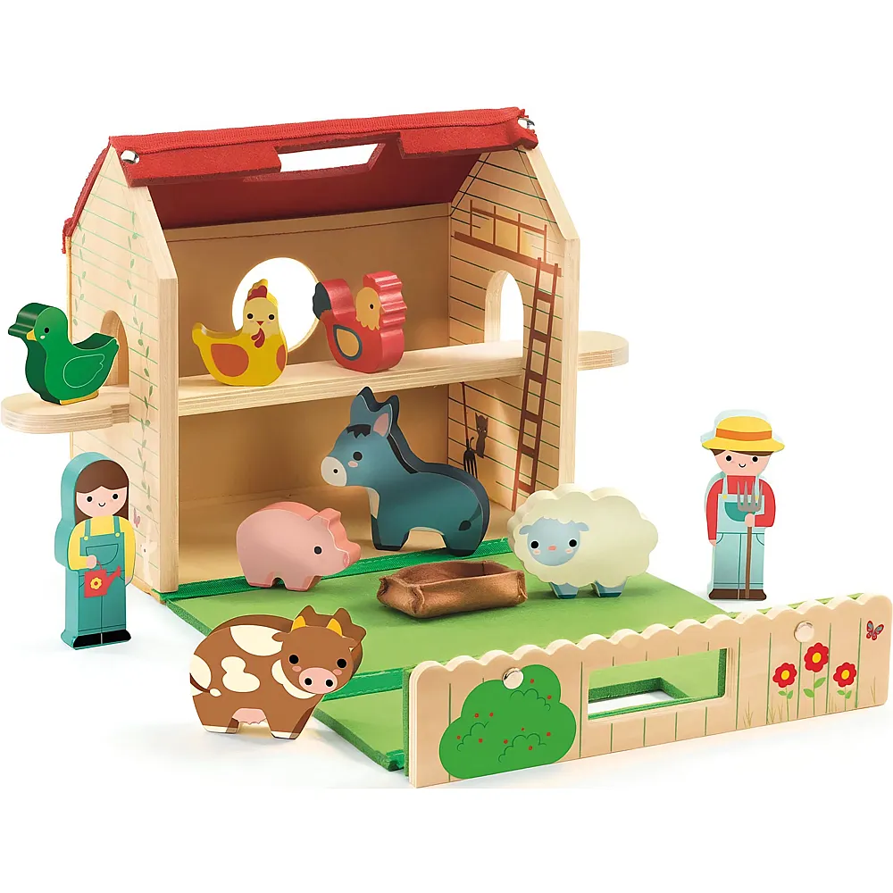 Djeco Rollenspiele Softi-Farm