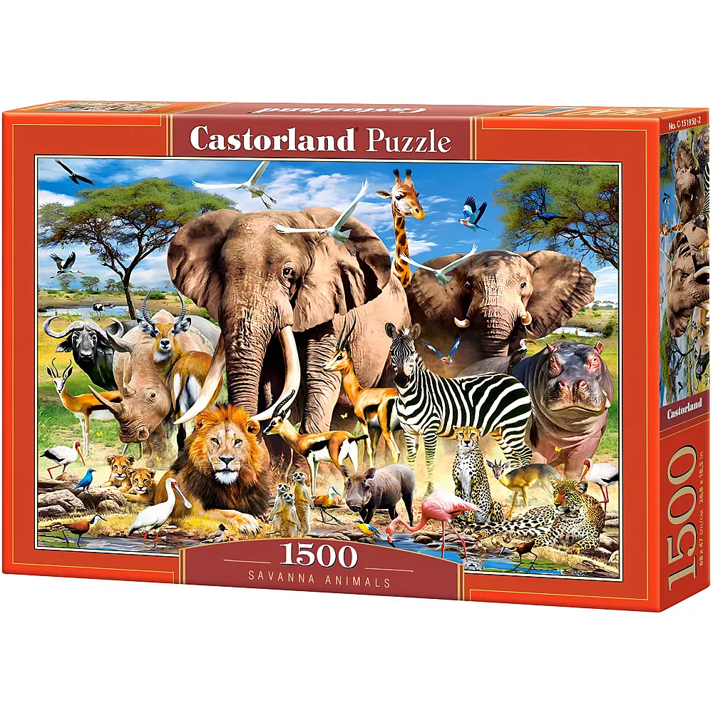 Castorland Puzzle Savanna Animals 1500Teile