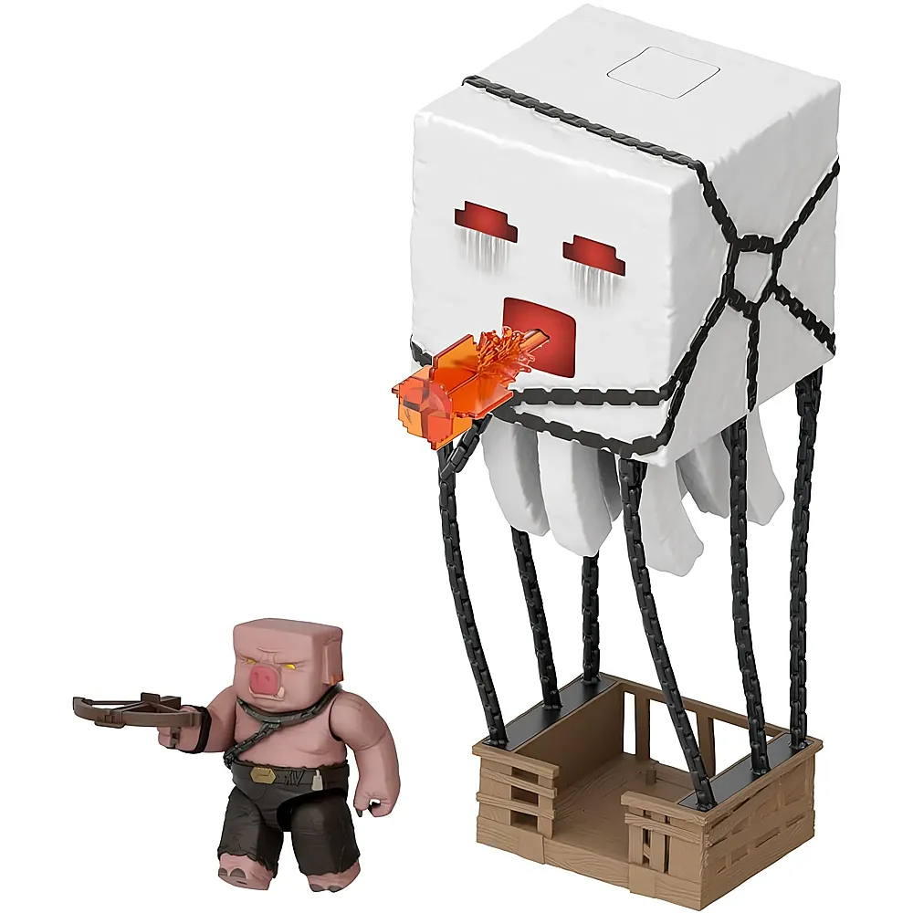 Mattel Minecraft Ghast mit Feuerattacke