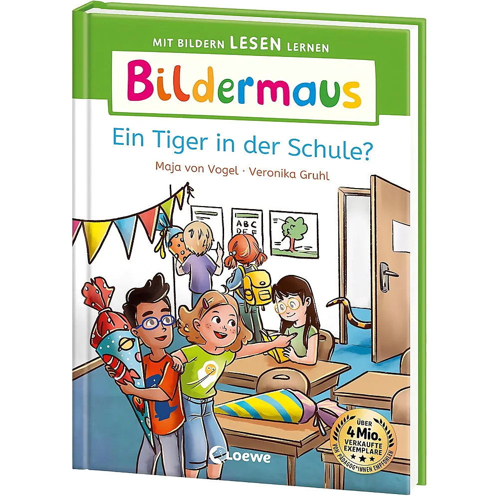 Loewe Bildermaus Ein Tiger in der Schule