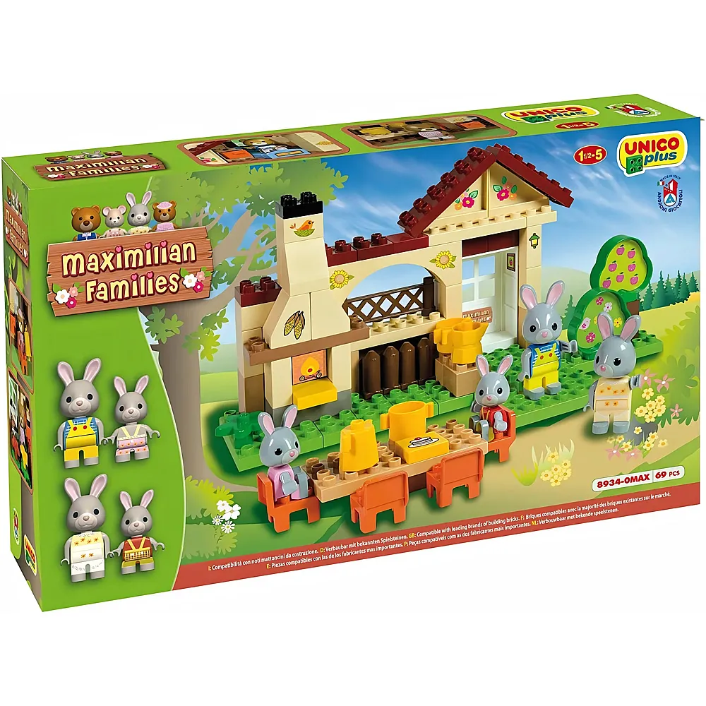 Unico Maximilian Families Eethuis - 70 Teile