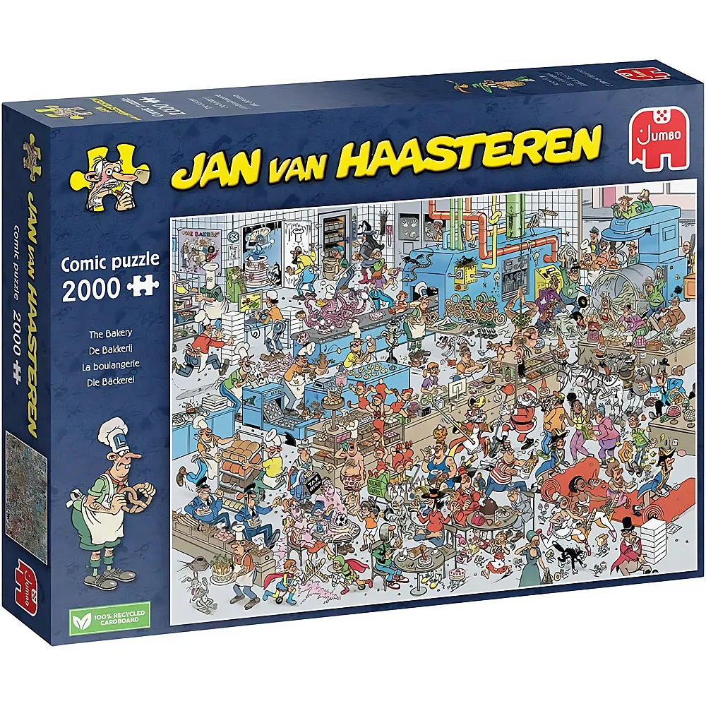 Jumbo Puzzle Jan van Haasteren Die B�ckerei - 2000 Teile