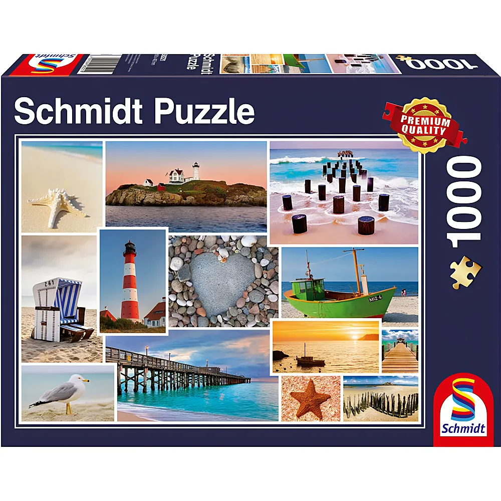 Schmidt Puzzle Am Meer 1000Teile
