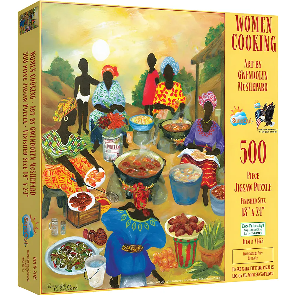 SunsOut Puzzle Gwendolyn McShepard Women Cooking - 500 Teile
