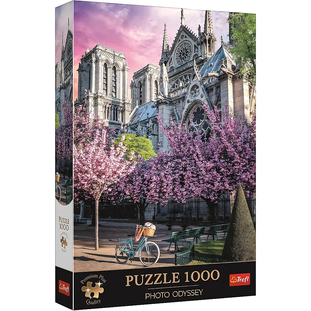 Trefl Puzzle Photo Odyssey Dom Notre-Dame in Paris - 1000 Teile