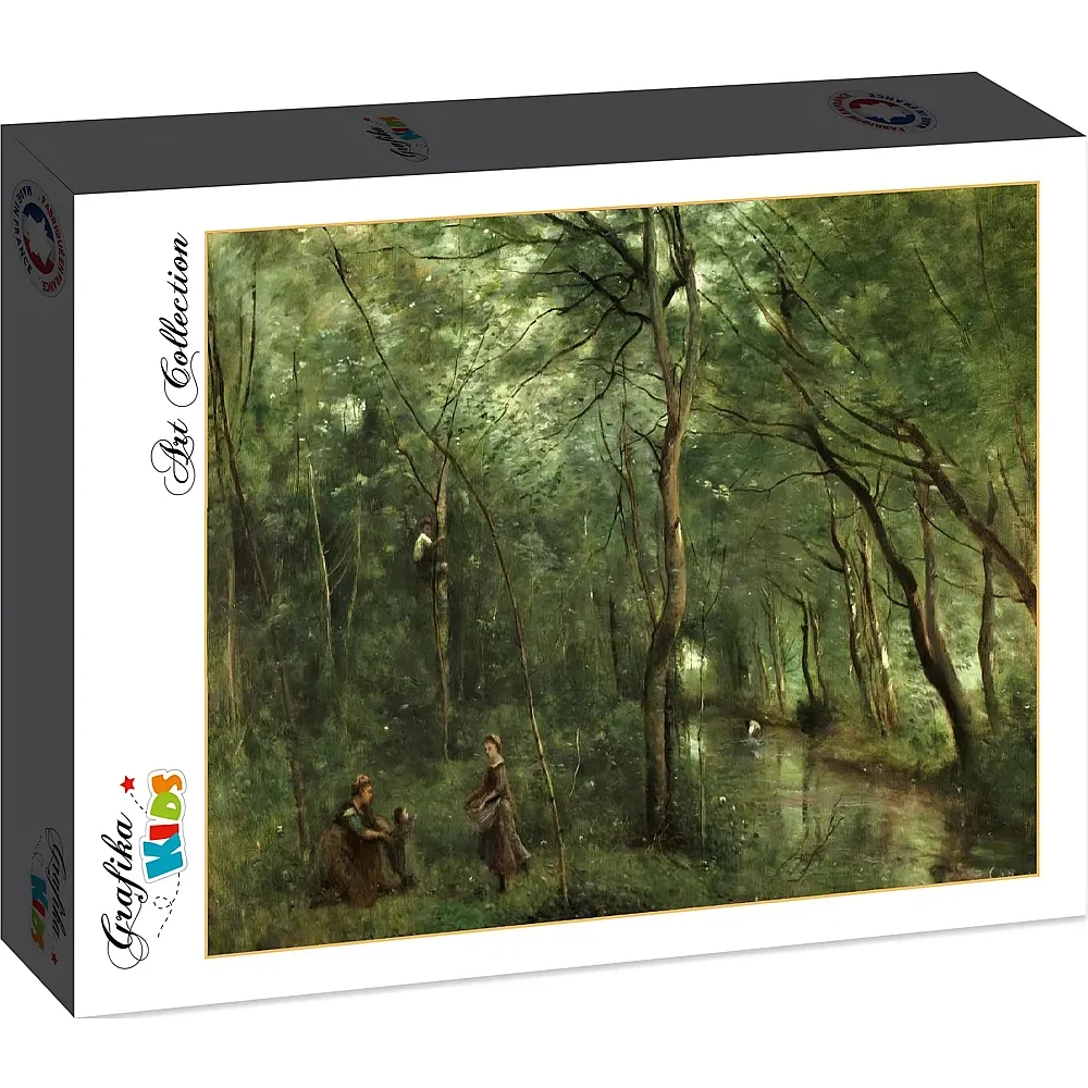 Grafika Puzzle Art Collection Jean-Baptiste-Camille Corot Grafika Kids The Eel Gatherers, 1860-1865 - 104 Teile