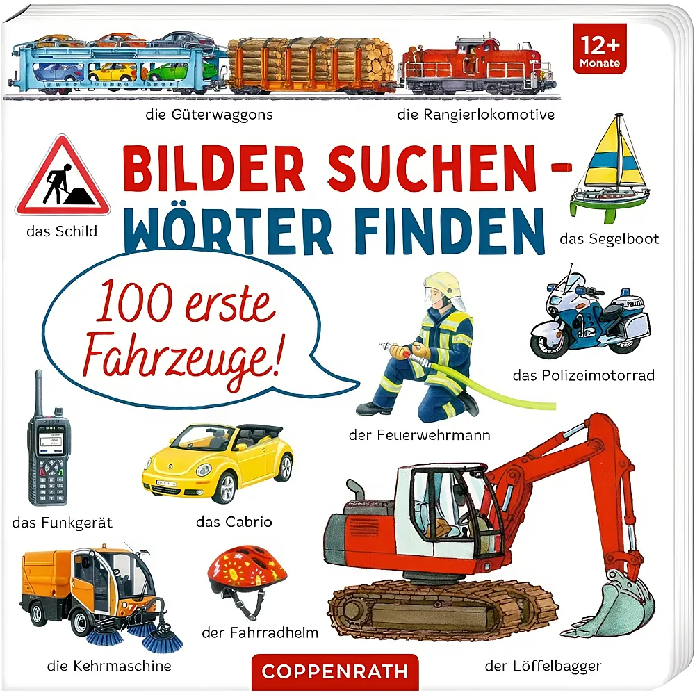 Coppenrath Bilder suchen-W�rter find. 100 Fahrzeuge