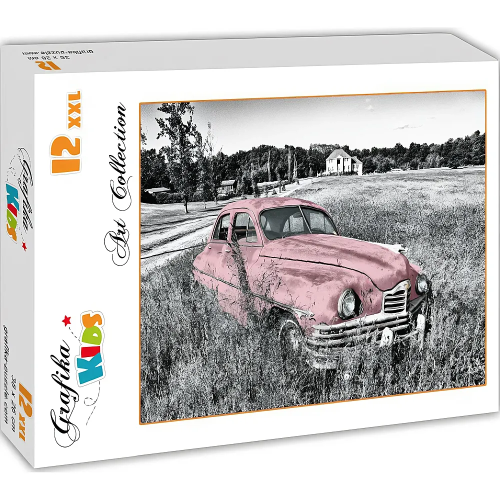 Grafika Puzzle Art Collection Grafika Kids Oldtimer - 12 Teile