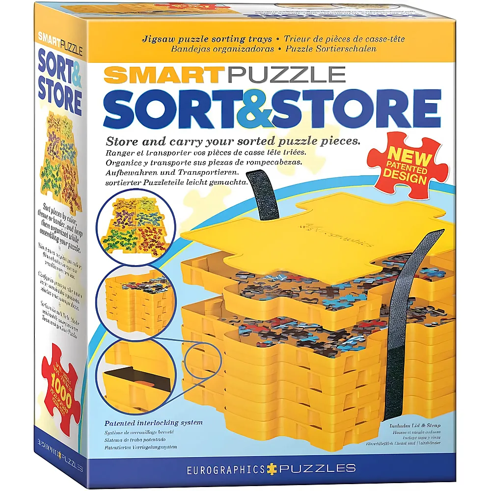 meinspielzeug - Eurographics Puzzle Smart Puzzle Sort & Store | Puzzlezubeh�r