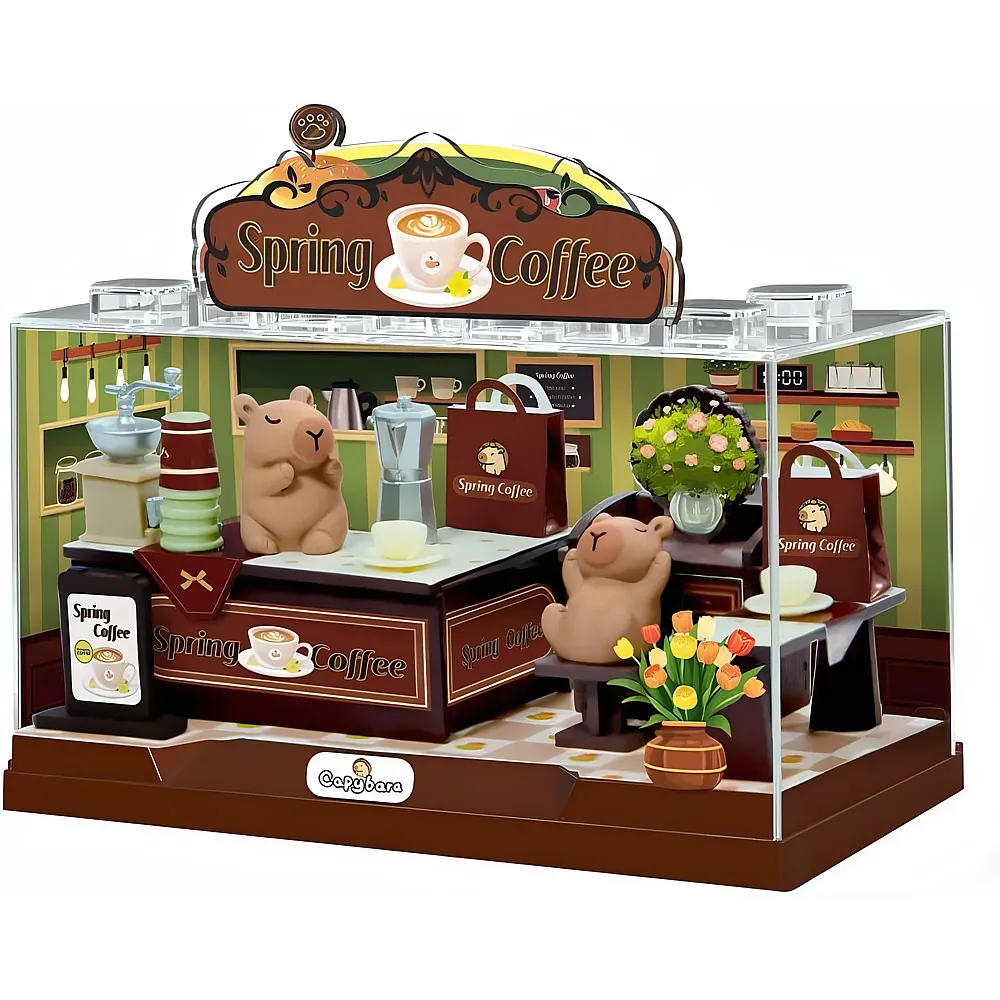i-total Mini World Shop in a Box Spring Coffee - 41 Teile