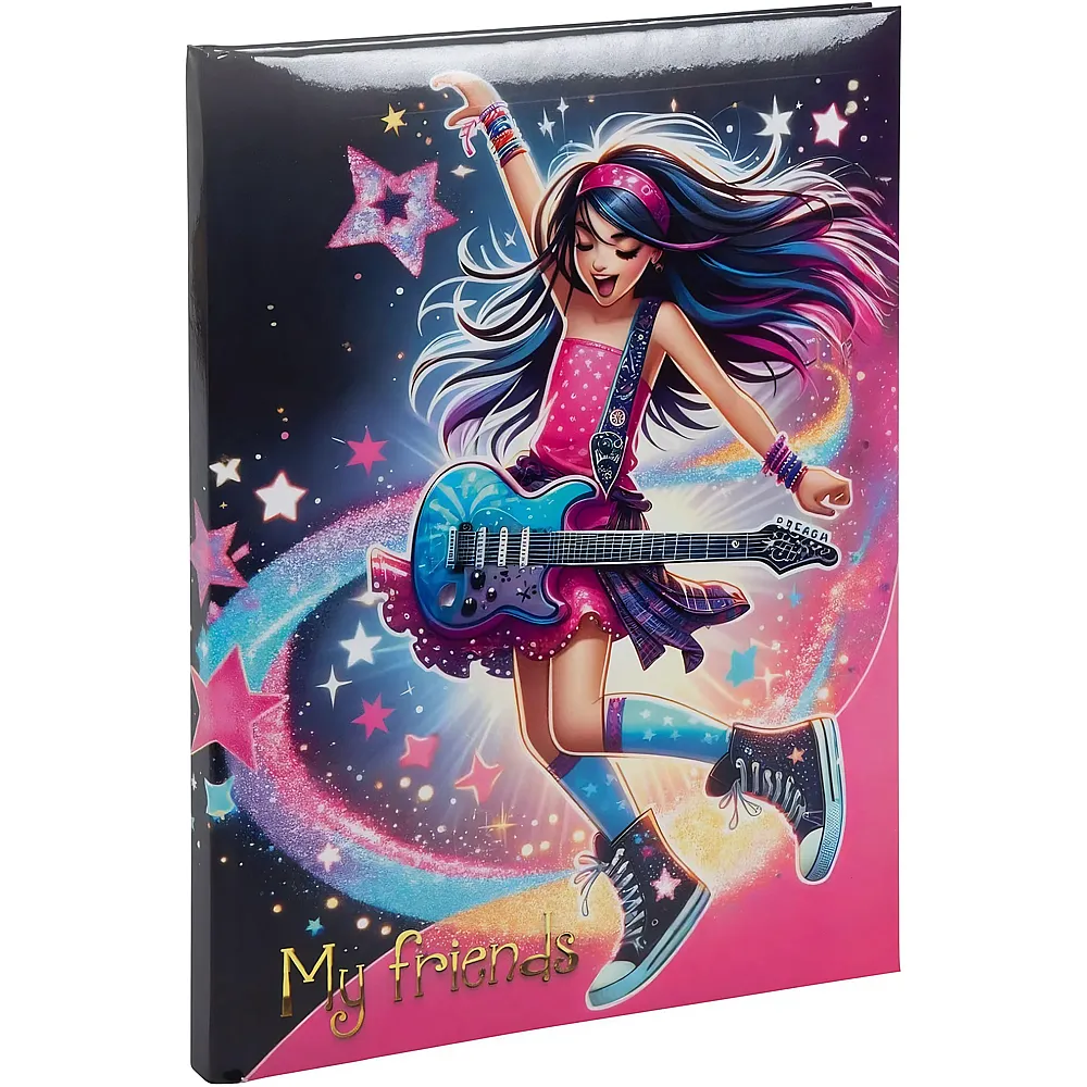 Goldbuch Freundebuch Star Melody