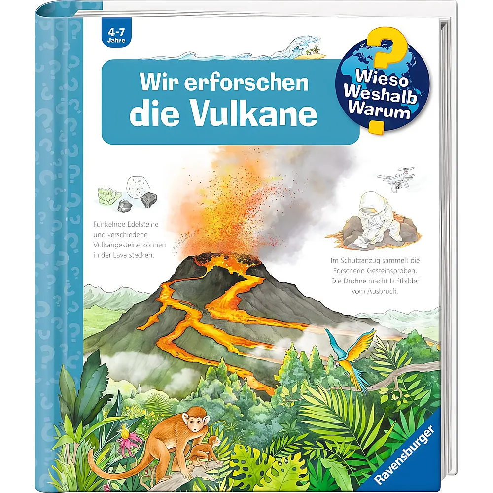 Ravensburger Wieso Weshalb Warum Wir erforschen die Vulkane 4