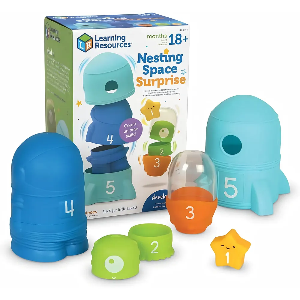 Learning Resources Verschachtelte Weltraum-�berraschung