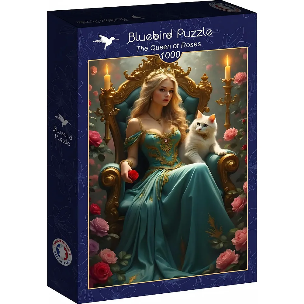 Bluebird Puzzle Die K�nigin der Rosen 1000Teile