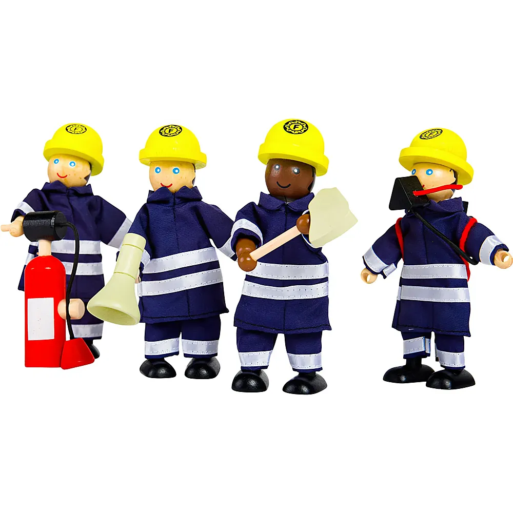 Tidlo Biegepuppen Feuerwehrleute