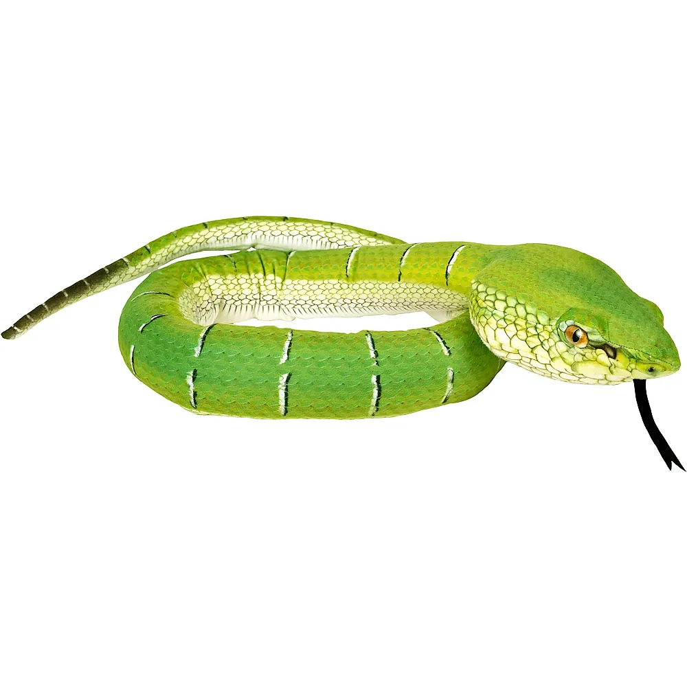 meinspielzeug - Wild Republic Snake Borneo-Grubenotter 137cm | Reptilien Pl�sch