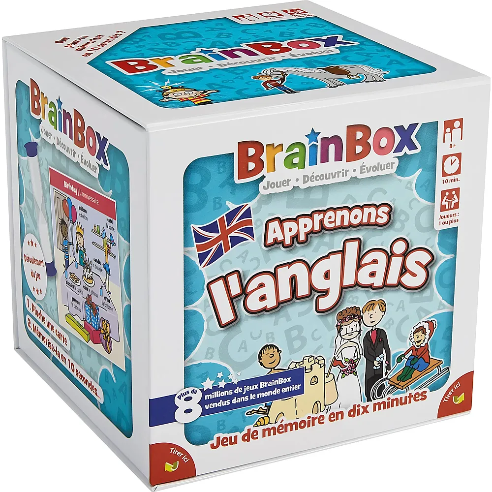 BrainBox Apprenons l'Anglais - Franais