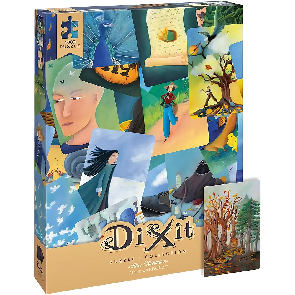 meinspielzeug - Libellud Puzzle Blue Mishmash 1000Teile | Puzzle 1000 Teile