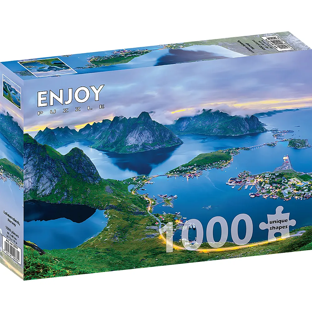 Enjoy Puzzle Lofoten-Inseln, Norwegen - 1000 Teile