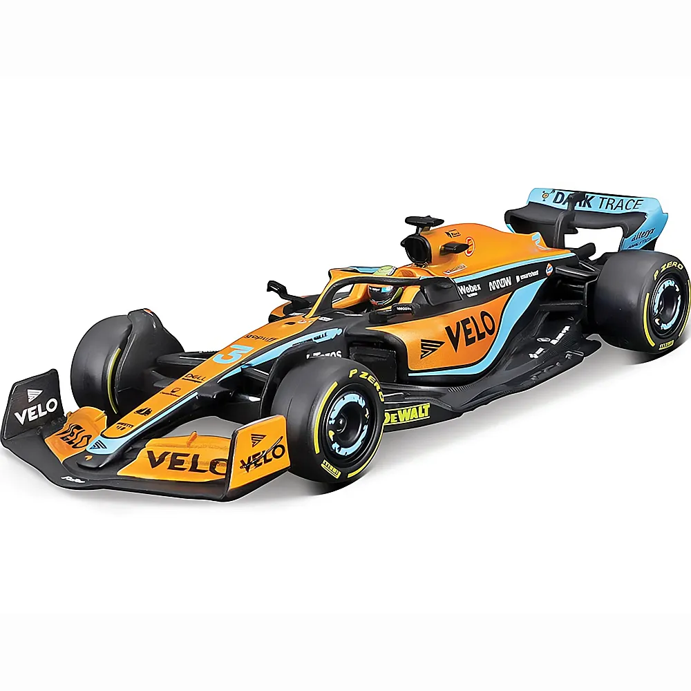 Bburago 1:43 McLaren Mercedes F1 MCL36 D. Ricciardo 2022 | Die-Cast Modelle
