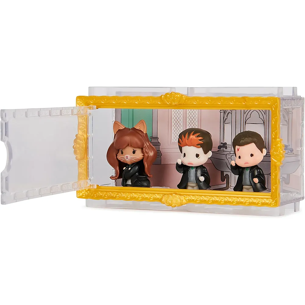 Spin Master Wizarding World Harry Potter - Micro Magical Moments Sammelfiguren Multipack Vielsaft-Trank mit Harry, Hermine, Ron und Setzkasten, Spielzeug f�r Kinder ab 6 Jahren, Fanartikel sortiert