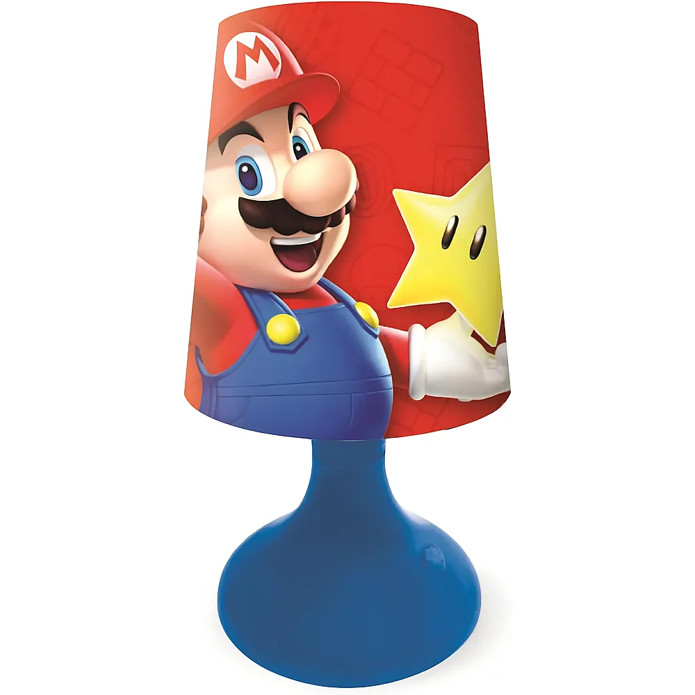 Lexibook Super Mario Tragbare Mini Nachttischlampe und Nachtlicht