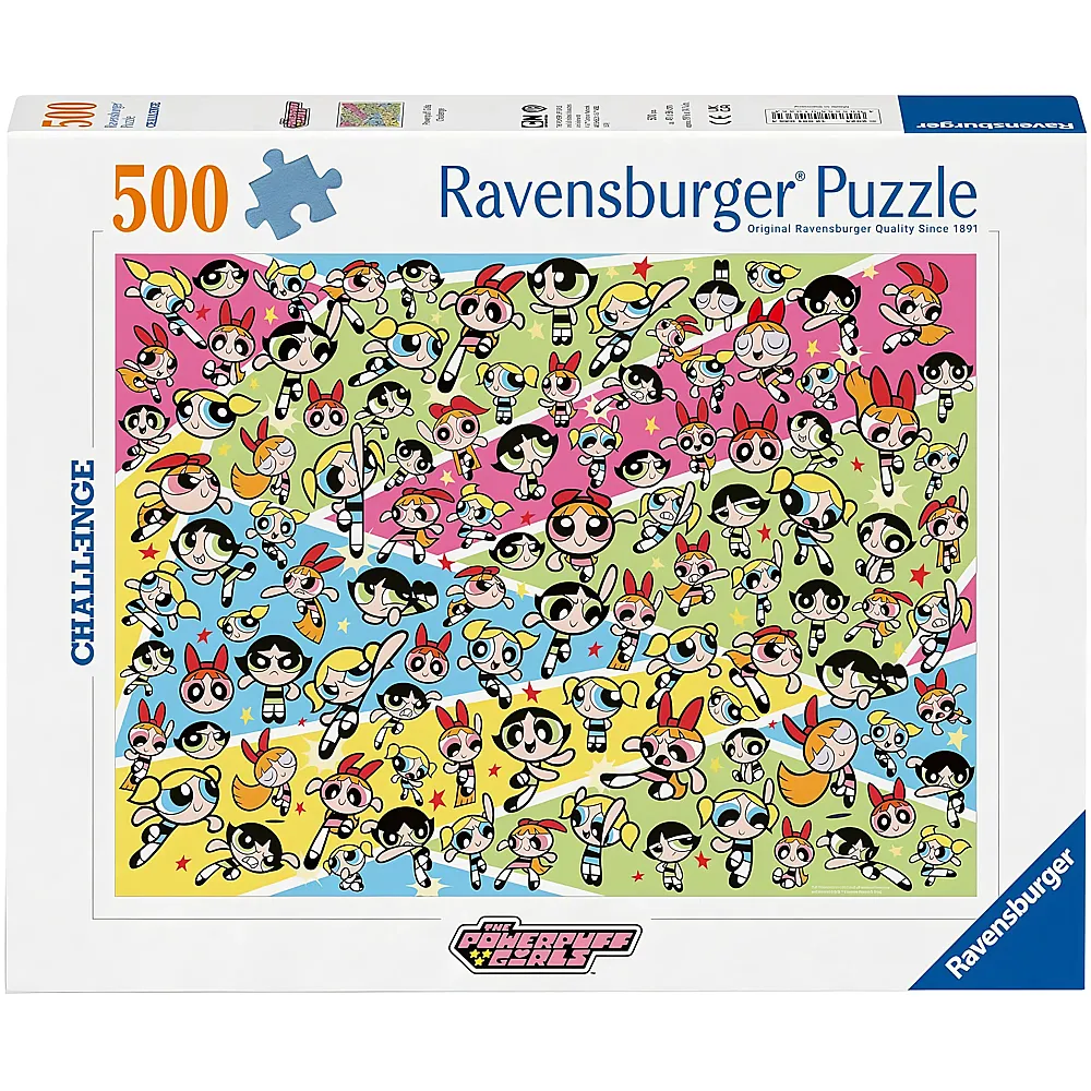 Ravensburger Puzzle Challenge Powerpuff Girls 500Teile