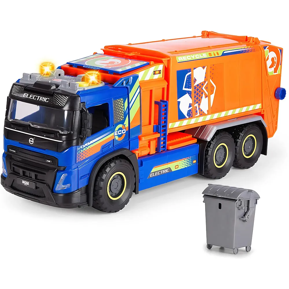 Dickie M�llwagen mit Licht & Sound