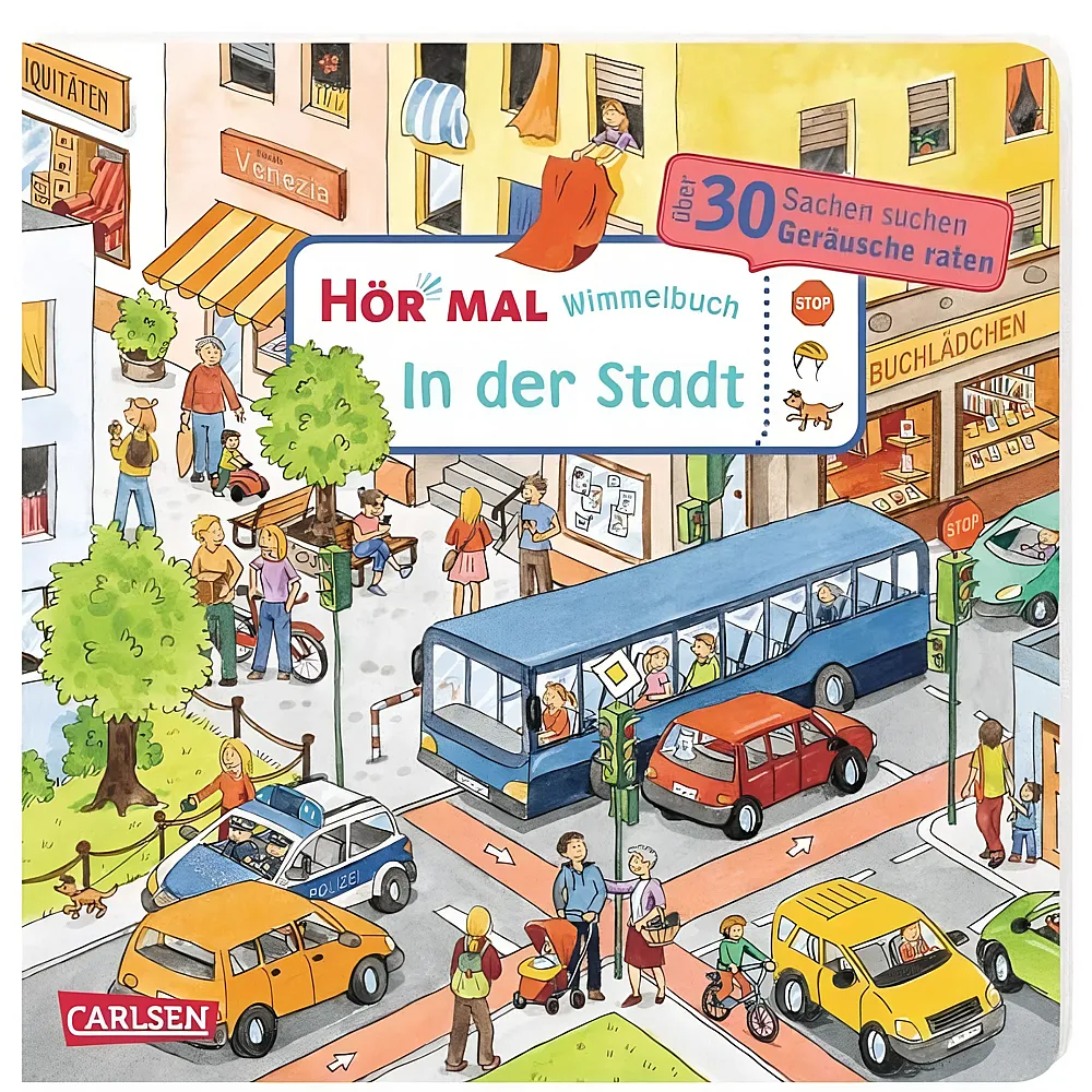 Carlsen Hr mal Soundbuch: Wimmelbuch: Stadt