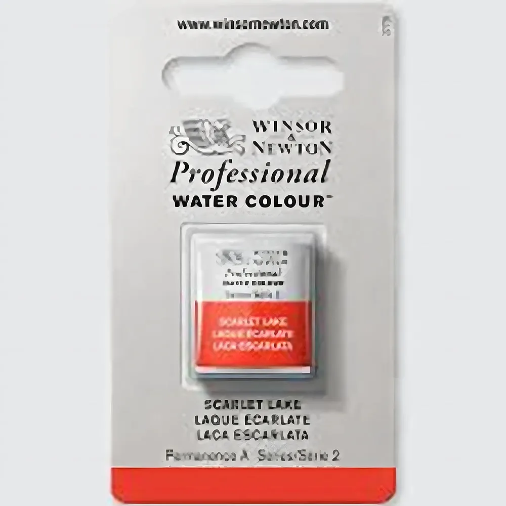 meinspielzeug - Winsor & Newton W&n Prof. Water Colour 1/2 Npfchen Scharlachlack