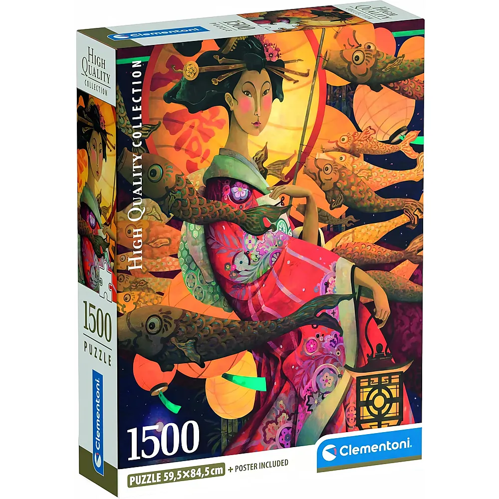 Clementoni Puzzle Koinobori-Tanz - 1500 Teile