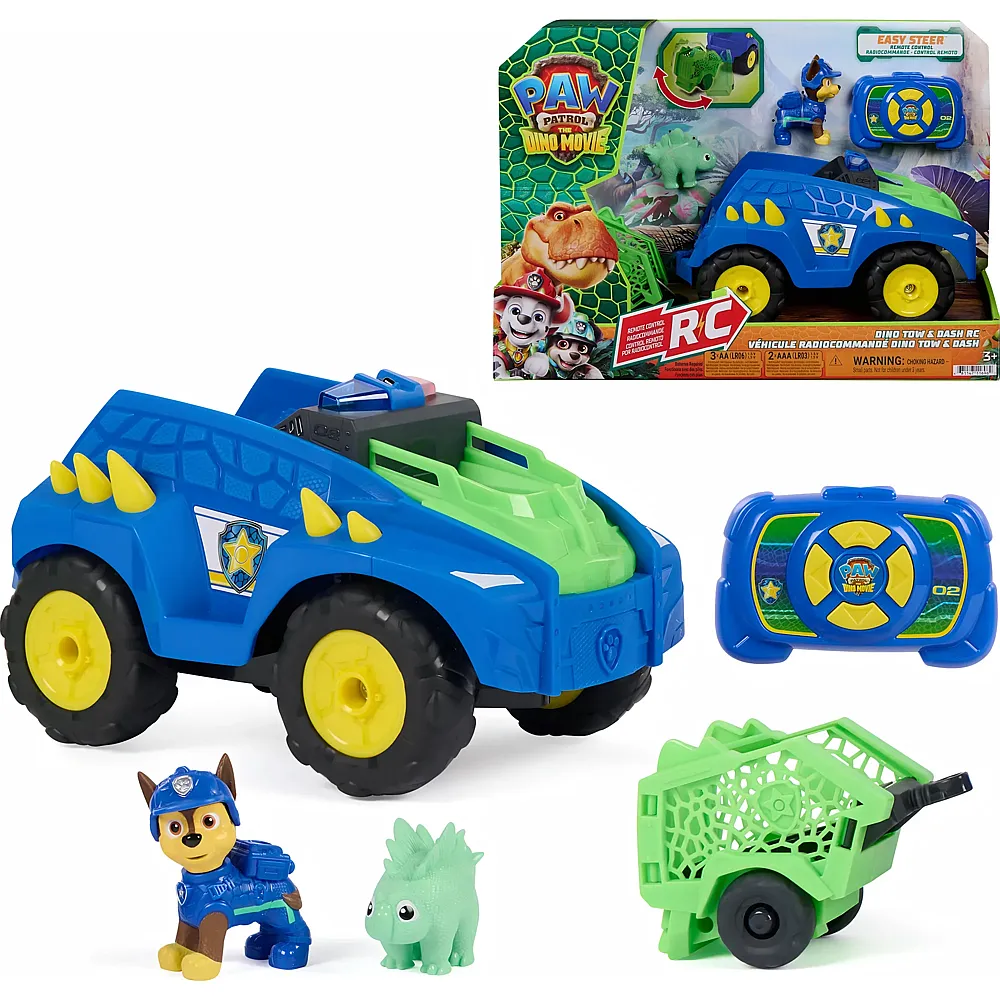 Spin Master Paw Patrol Chase' RC Dino-Cruiser mit Anh�nger