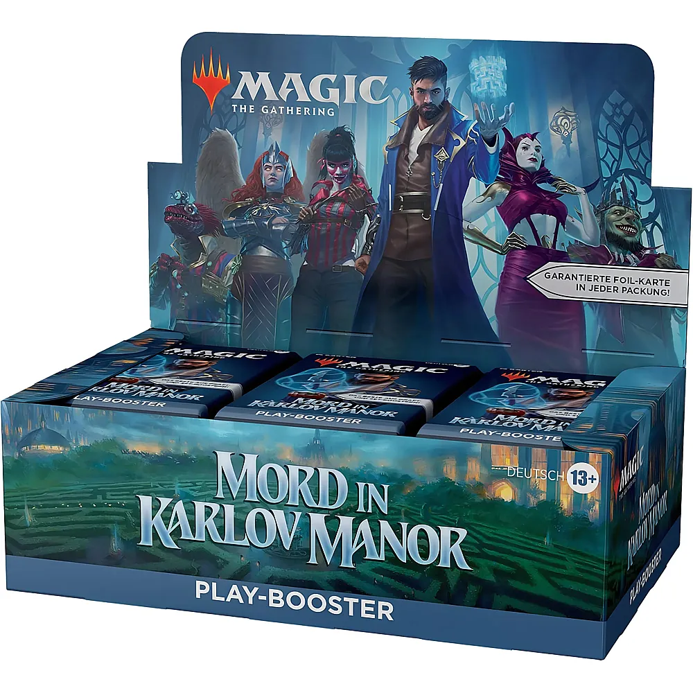 Magic The Gathering Mord in Karlov Manor Play-Booster - Deutsch - Sammelkarten TCG